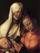 Albrecht Durer The Virgin and child with St.Anne oil painting artist